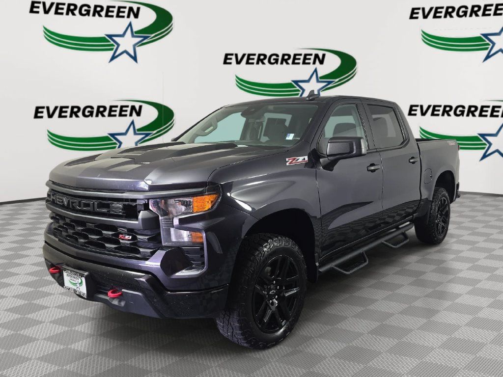 Used 2023 Chevrolet Silverado 1500 Custom Trail Boss AWD/4WD image 1