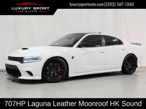 Used 2015 Dodge Charger SRT Hellcat w/ Laguna Leather Package RWD image 1