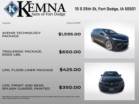 Used 2022 Buick Enclave Avenir w/ Avenir Technology Package image 4