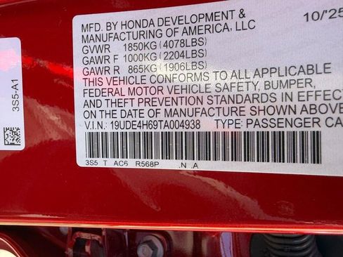 Certified 2026 Acura Integra A-Spec FWD image 21