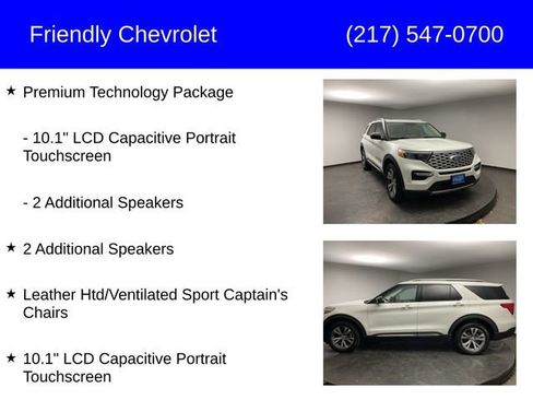 Used 2020 Ford Explorer Platinum w/ Premium Technology Package image 18