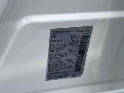 Used 2020 Nissan Pathfinder S AWD/4WD image 22