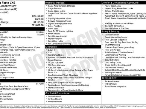 Used 2023 Kia Forte LXS image 20