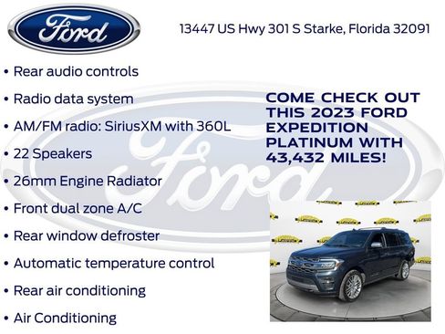 Certified 2023 Ford Expedition Platinum image 27