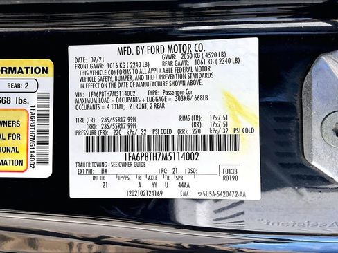 Used 2021 Ford Mustang Coupe image 19