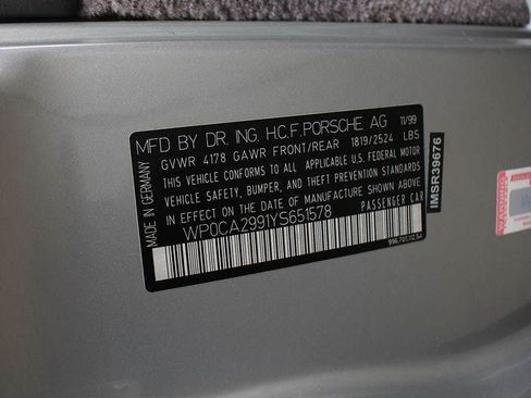 Used 2000 Porsche 911 Carrera 4 AWD/4WD image 49