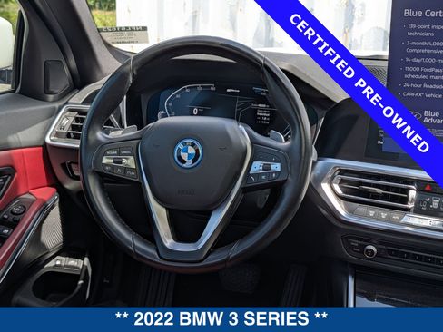 Used 2022 BMW 330e w/ Convenience Package RWD image 16
