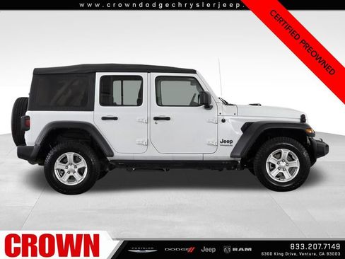Certified 2022 Jeep Wrangler Unlimited Sport image 8