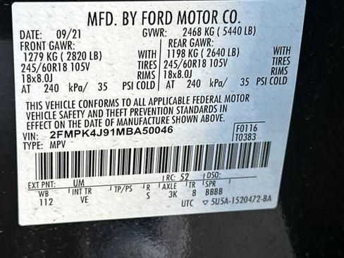 Used 2021 Ford Edge SEL image 28