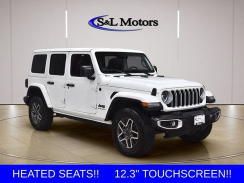 Used 2025 Jeep Wrangler Unlimited Sahara AWD/4WD image 1