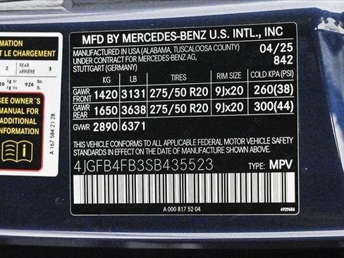Certified 2025 Mercedes-Benz GLE 350 GLE 350 image 27