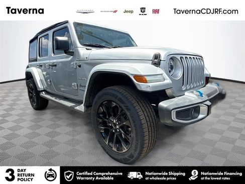 Used 2022 Jeep Wrangler Unlimited Sahara AWD/4WD image 1