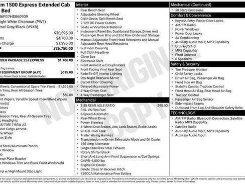 Used 2017 RAM 1500 Express RWD image 7