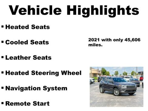 Used 2021 Jeep Cherokee Latitude Plus AWD/4WD image 6