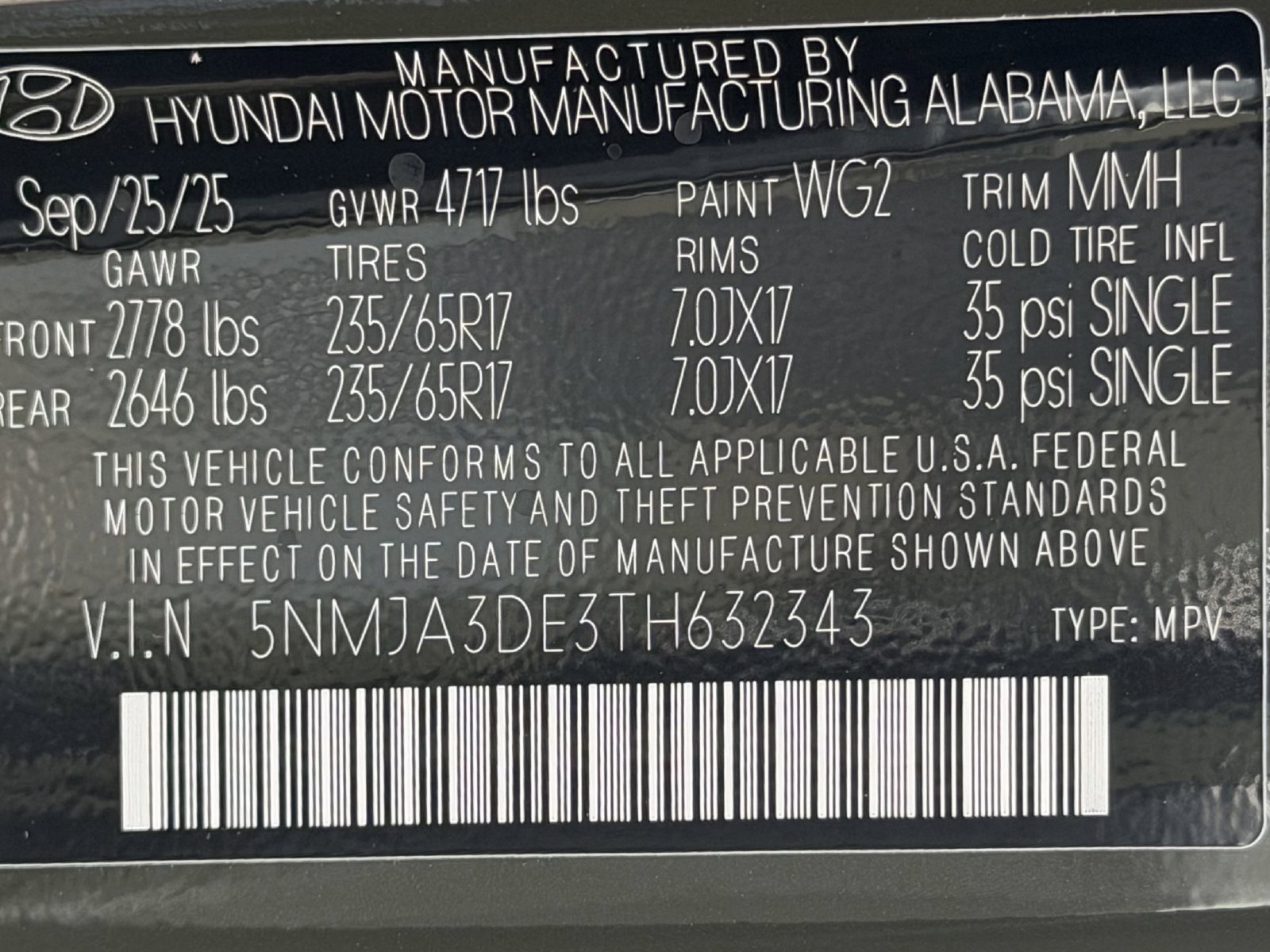 Certified 2026 Hyundai Tucson SE FWD image 29