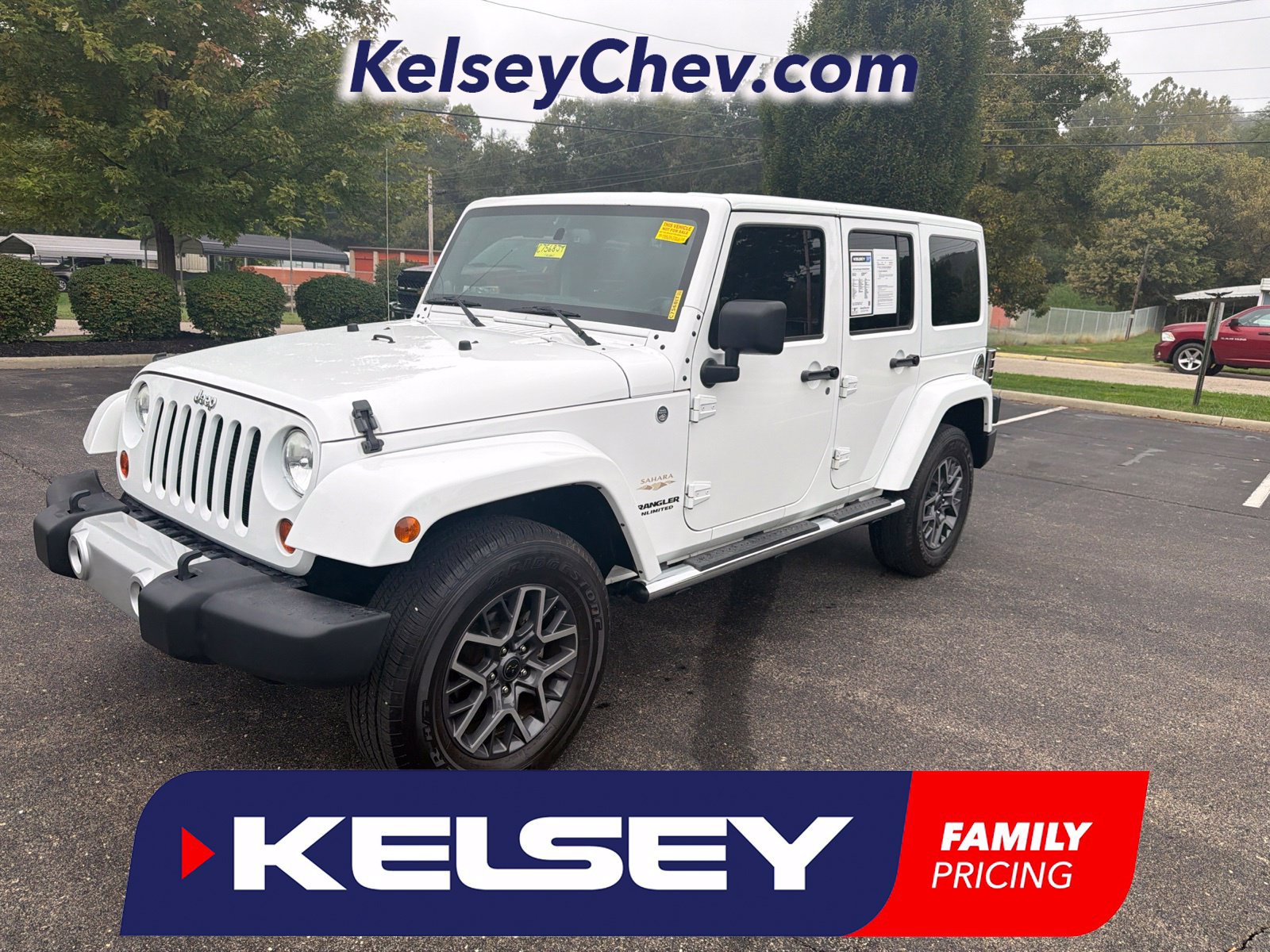 Used 2013 Jeep Wrangler Unlimited Sahara w/ Mopar Chrome Edition Group AWD/4WD image 1