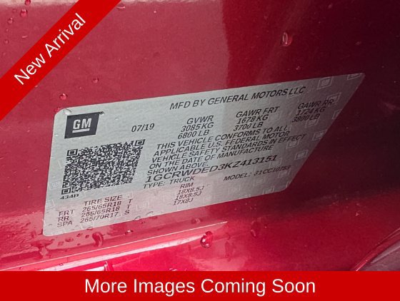 Used 2019 Chevrolet Silverado 1500 RST w/ All-Star Edition RWD image 7