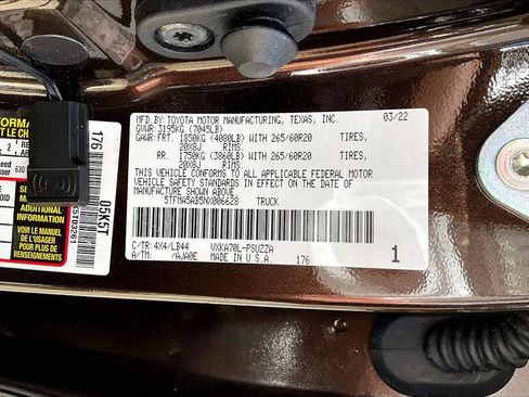 Used 2022 Toyota Tundra 1794 Edition image 16