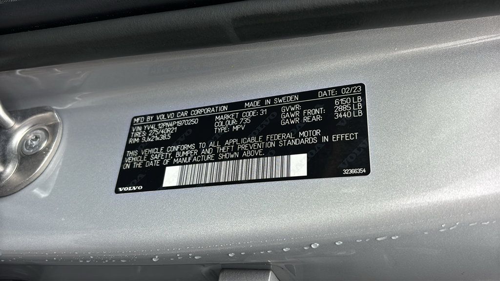 Certified 2023 Volvo XC90 B5 Plus w/ Protection Package Premier AWD/4WD image 33