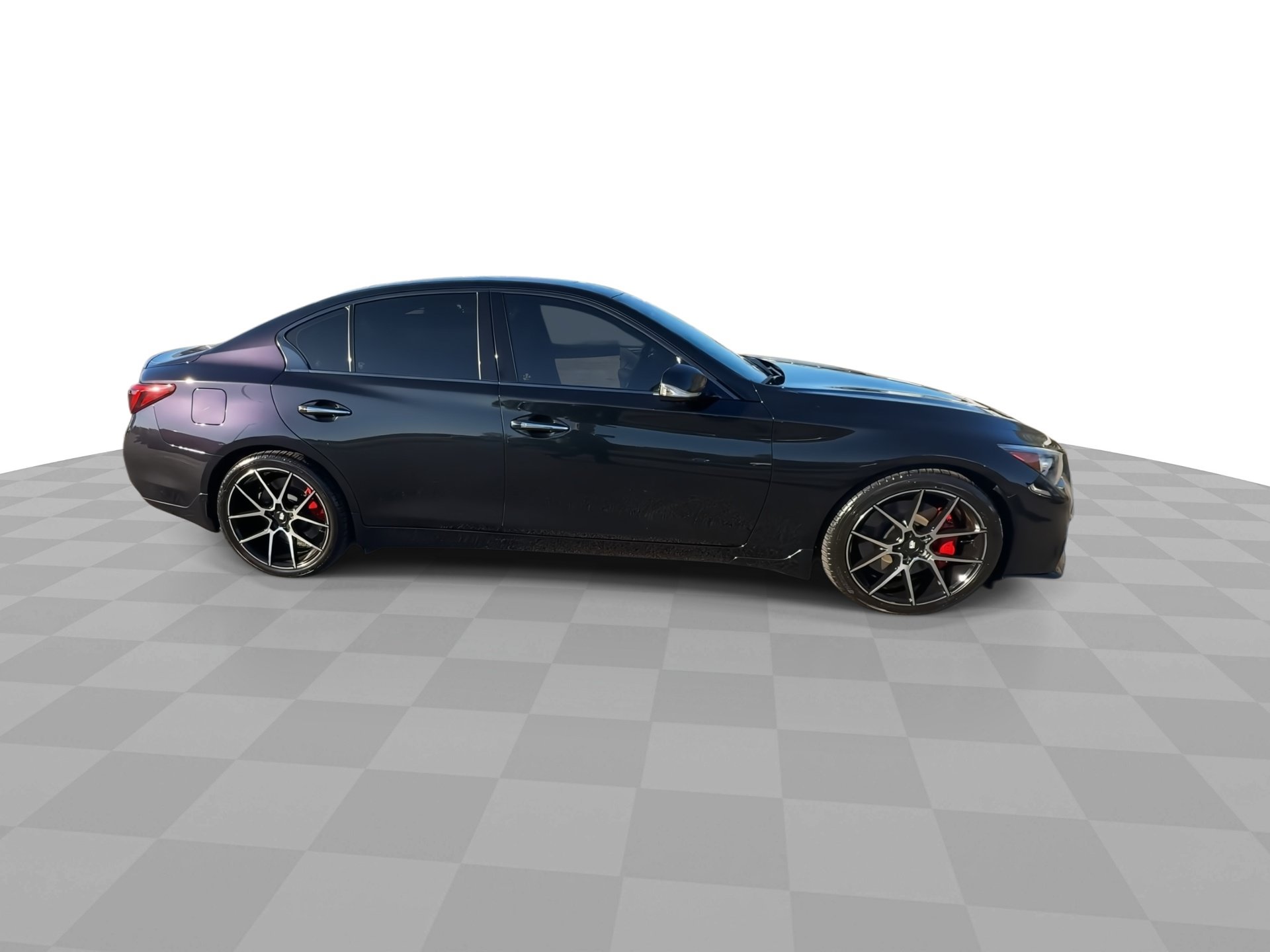Used 2023 INFINITI Q50 Red Sport 400 w/ Black Opal Edition RWD image 4