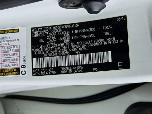 Used 2015 Toyota 4Runner SR5 image 35