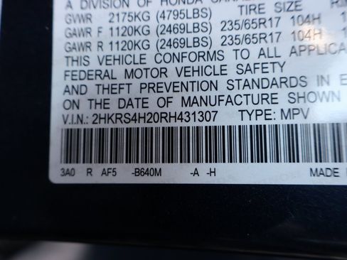 Certified 2024 Honda CR-V LX image 32