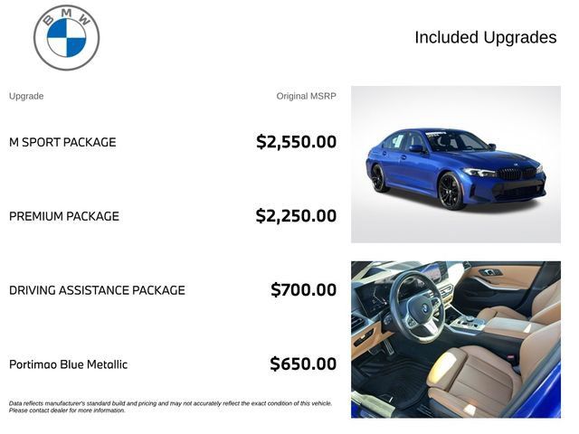 Used 2024 BMW 330i xDrive Sedan w/ M Sport Package AWD/4WD image 2
