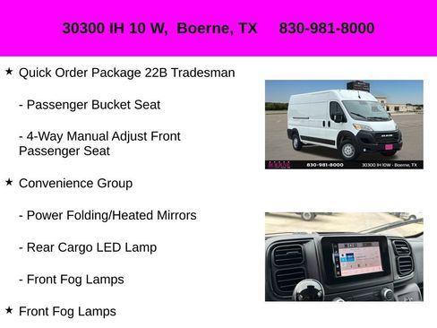 Used 2026 RAM ProMaster 2500 w/ Convenience Group FWD image 10