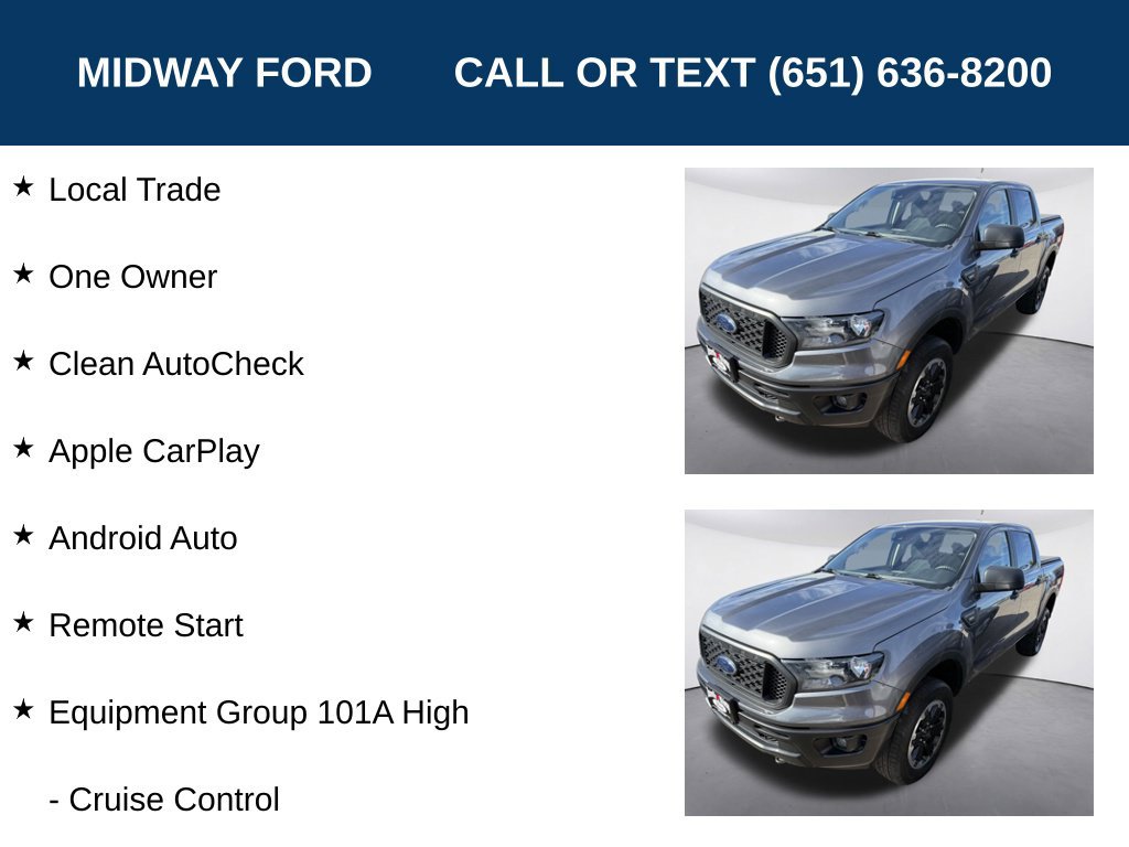 Used 2021 Ford Ranger XL w/ Equipment Group 101A High AWD/4WD image 7