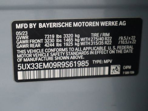 Used 2024 BMW X7 M60i w/ Executive Package image 37