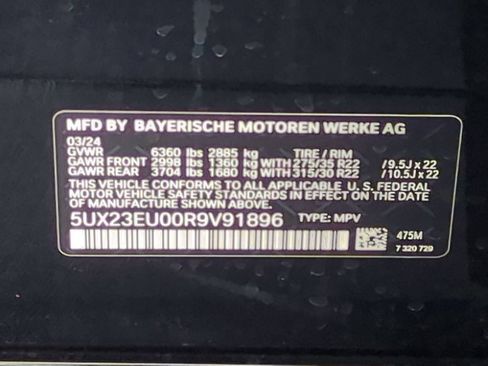 Used 2024 BMW X5 xDrive40i w/ M Sport Package AWD/4WD image 39