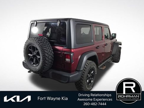 Used 2022 Jeep Wrangler Unlimited Sport AWD/4WD image 7