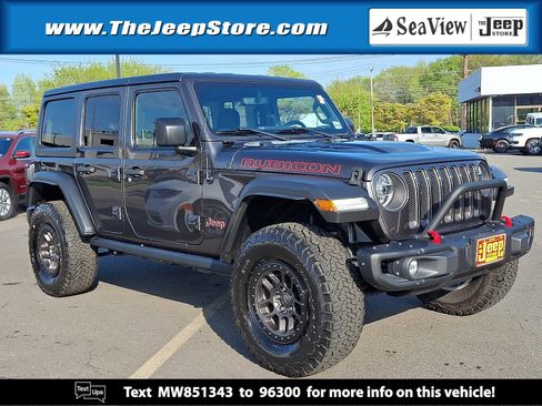 Certified 2021 Jeep Wrangler Unlimited Rubicon w/ Xtreme Recon 35" Tire Package AWD/4WD image 1