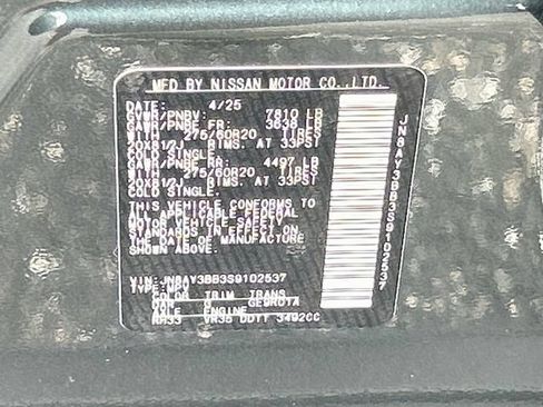 Certified 2025 Nissan Armada SL w/ Captain's Chari Seat Package AWD/4WD image 34