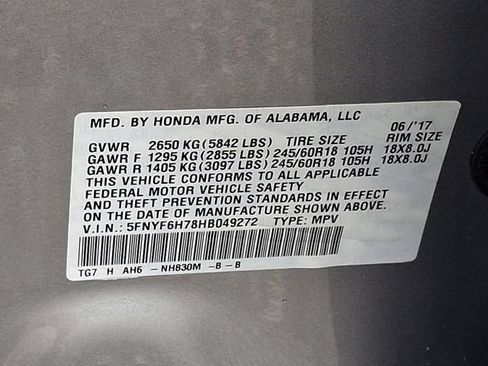Used 2017 Honda Pilot EX-L image 30