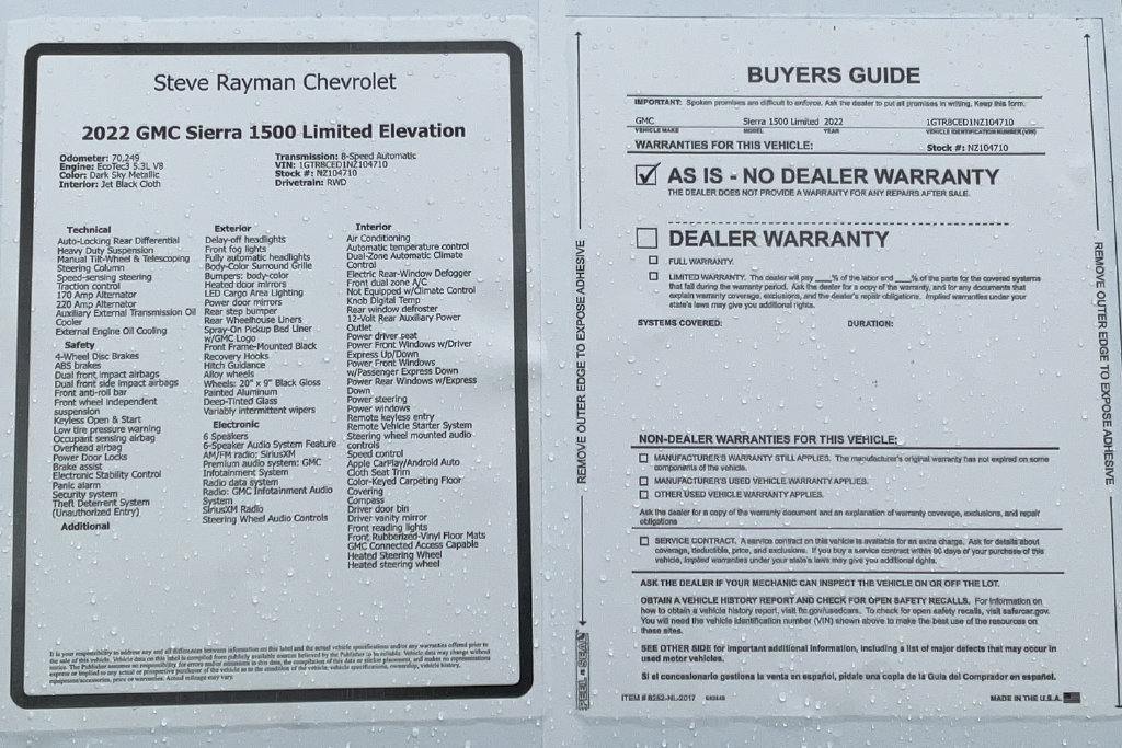 Used 2022 GMC Sierra 1500 Elevation RWD image 26