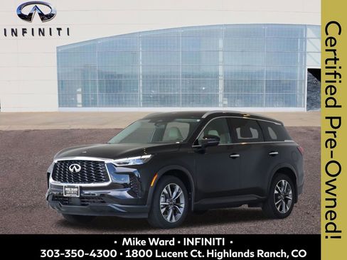 Certified 2025 INFINITI QX60 Luxe w/ Vision Package AWD/4WD image 1