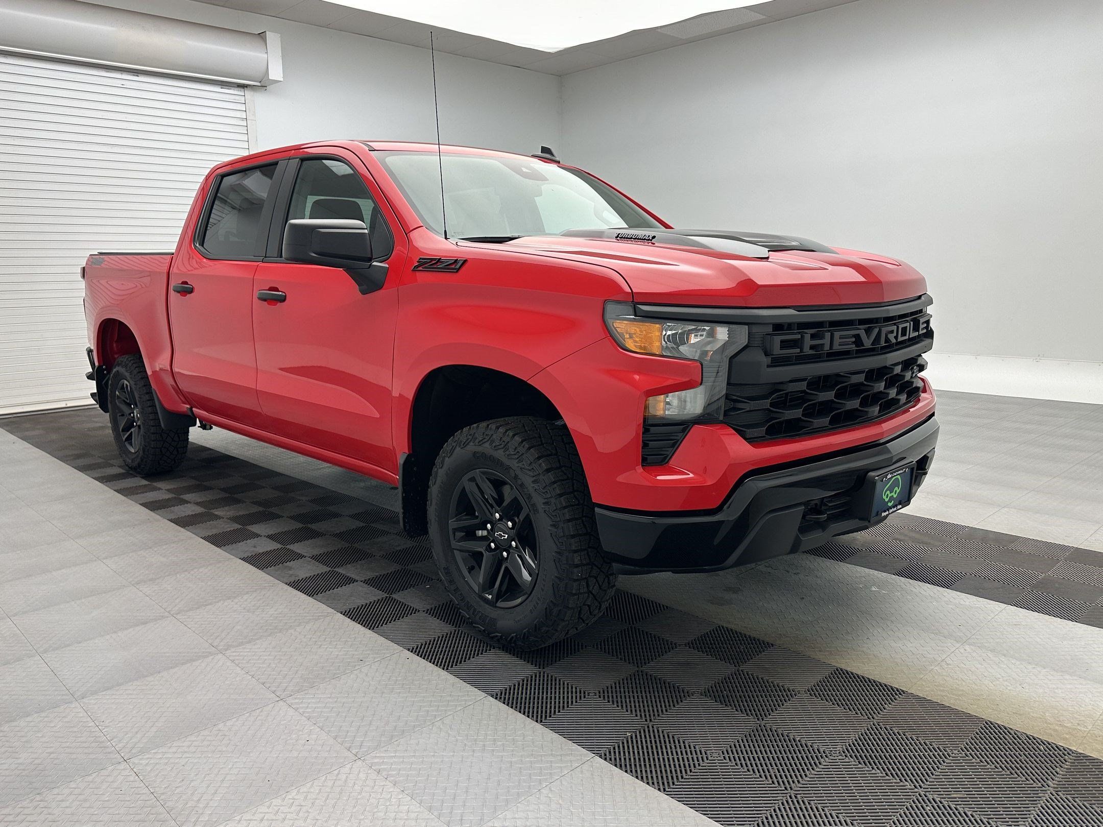 Certified 2026 Chevrolet Silverado 1500 Custom Trail Boss w/ Dark Appearance Package AWD/4WD image 7