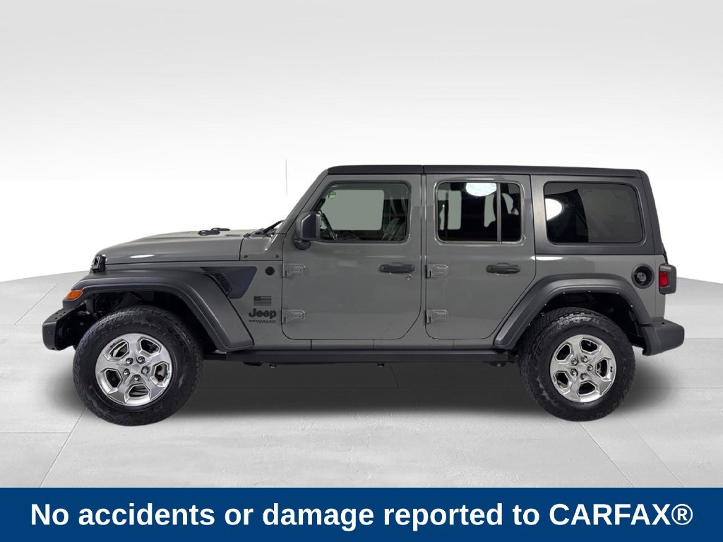 Used 2021 Jeep Wrangler Unlimited Sport AWD/4WD image 2