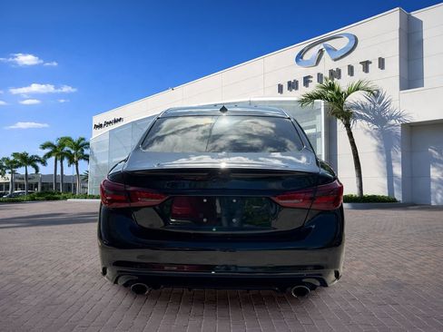 Used 2023 INFINITI Q50 Red Sport 400 w/ Black Opal Edition RWD image 6