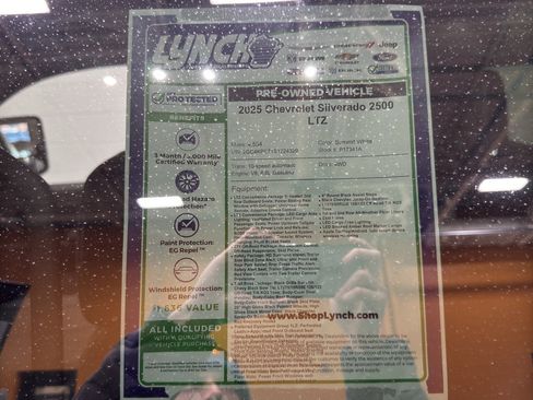 Used 2025 Chevrolet Silverado 2500 LTZ w/ Trail Boss Package image 45