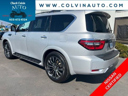 Certified 2023 Nissan Armada Platinum w/ Captain's Chairs Package AWD/4WD image 11