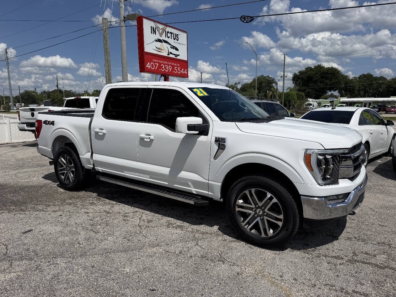 Used 2021 Ford F150 Lariat w/ Equipment Group 501A Mid AWD/4WD image 2