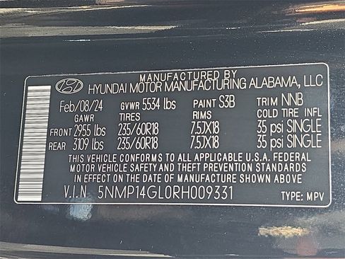 Used 2024 Hyundai Santa Fe SE image 35