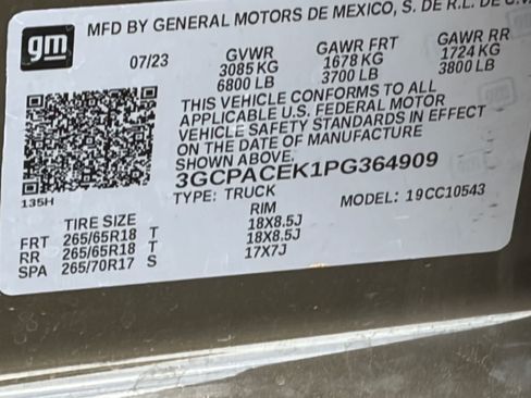 Used 2023 Chevrolet Silverado 1500 LT w/ Convenience Package II RWD image 19
