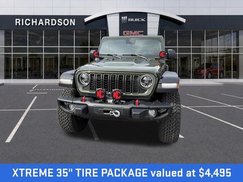 Used 2024 Jeep Wrangler Unlimited Rubicon w/ XTREMEE 35" Tire Package AWD/4WD image 2