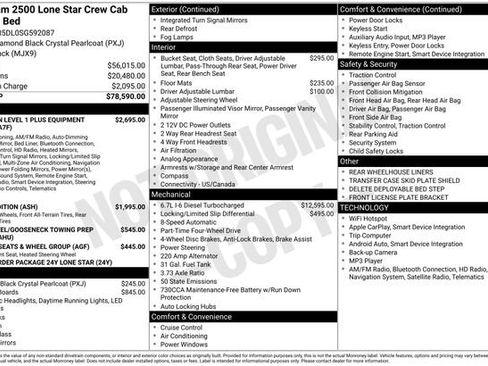 Certified 2025 RAM 2500 Lone Star image 65