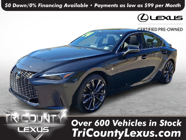 Used 2024 Lexus IS 350 F Sport w/ Memory Package AWD/4WD image 3