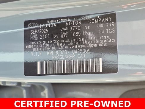 Certified 2026 Hyundai Venue SEL image 37