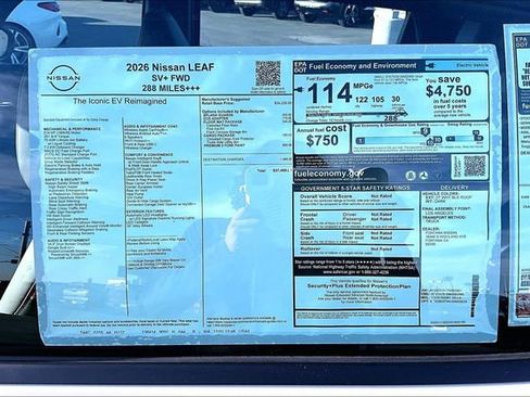 New 2026 Nissan Leaf SV+ image 13